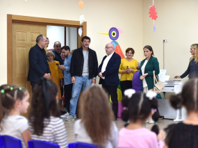 თბილისის მერმა ახლადგახსნილი საბავშვო ბაღი დაათვალიერა