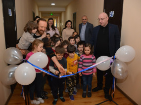 საბავშვო ბაღში "ხუთკუნჭულა" წიგნიერების ოთახი მოეწყო